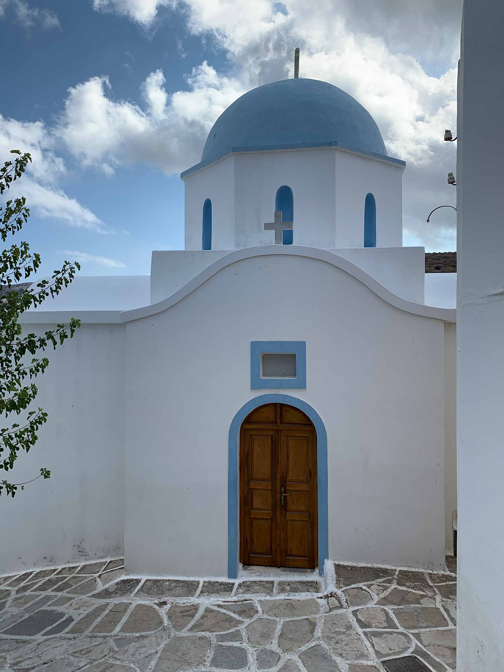 Orthodox chapel in Lefkes, Paros island, Greece
