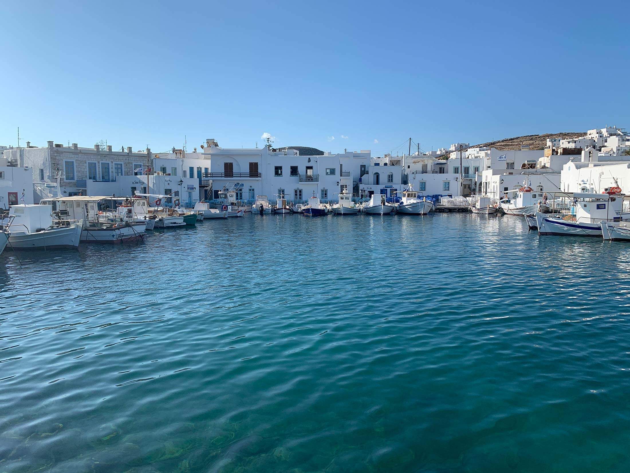 Naousa harbor, Paros island, Greece