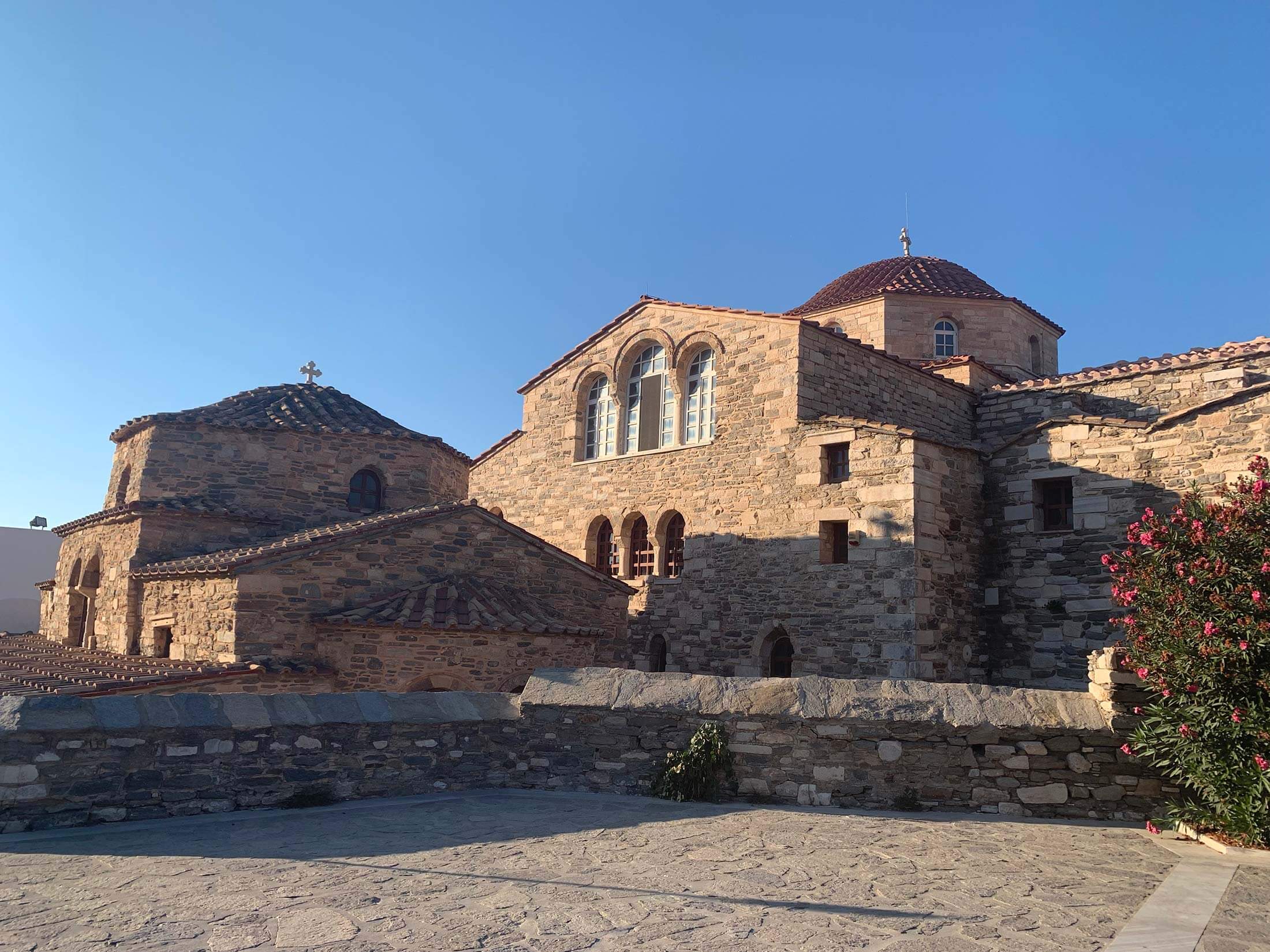 Panagia Ekatontapiliani Byzantine Church Parikia, Greece