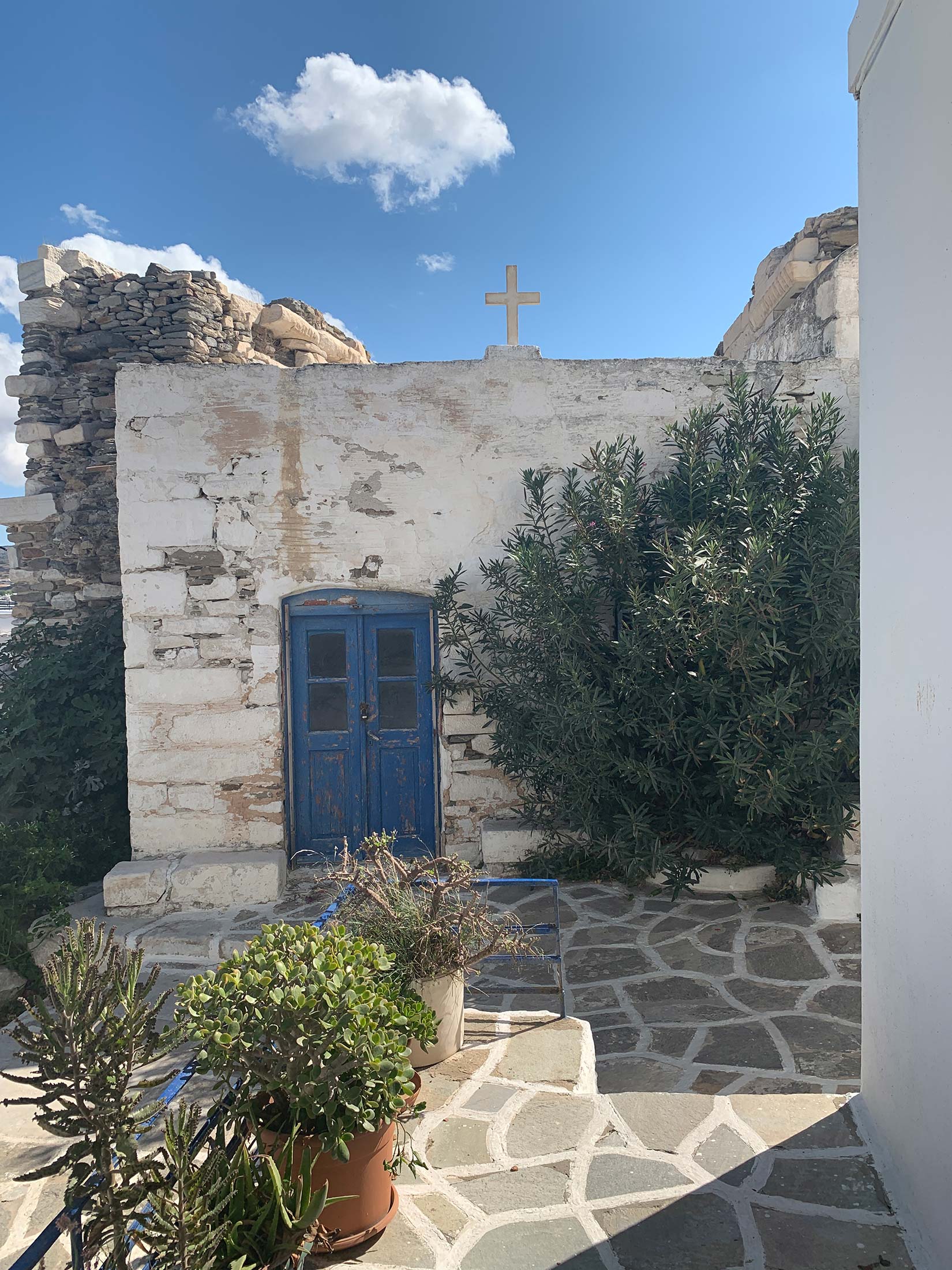 Parikia old castle, Paros island